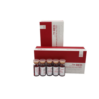 Rozpuszczanie tłuszczu Ampułka lipolizji Ampułka czerwona Roztwór Lipolytic Injection