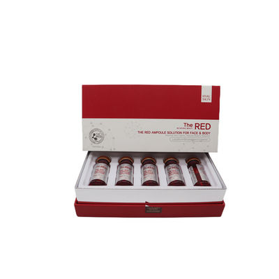 Rozpuszczanie tłuszczu Ampułka lipolizji Ampułka czerwona Roztwór Lipolytic Injection