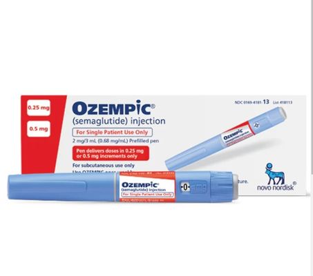 Ozempic Semaglutide Wstrzyknięcie GLP- 1 Utrata masy ciała Wstrzyknięcia rozpuszczające tłuszcz
