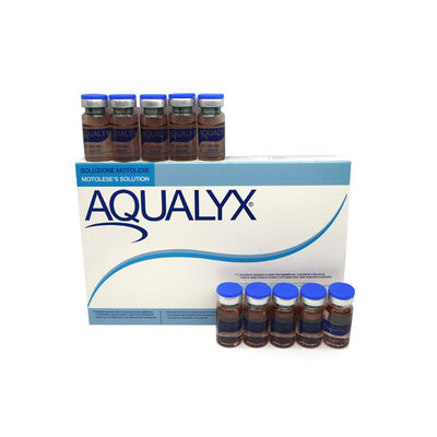 Aqualyx / Wstrzykiwacze rozpuszczalne tłuszczu z butelki z cytryną