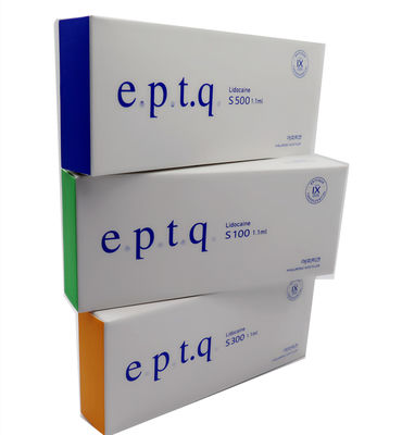 Eptq S100 S300 S500 Wstrzyknięcie kwasu hialuronowego Wypełniacz skórny z kwasem hialuronowym do twarzy