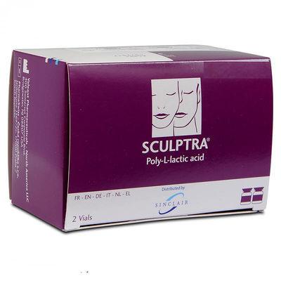 2 fiolki proszek sculptra Plla kwas polimłotny stymulujący kolagen Sculptra