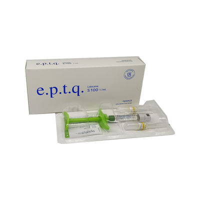 E.P.T.Q. S100 z Lido 1x1.1 ml wypełniacza skóry z kwasem hialuronowym