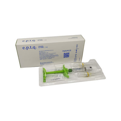 E.P.T.Q. S100 z Lido 1x1.1 ml wypełniacza skóry z kwasem hialuronowym