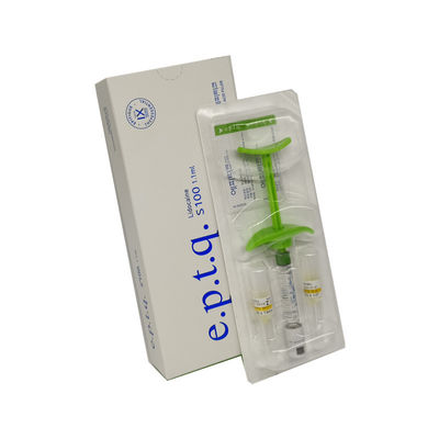 E.P.T.Q. S100 z Lido 1x1.1 ml wypełniacza skóry z kwasem hialuronowym