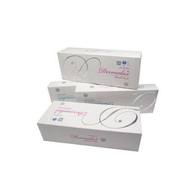 Dermalax Implant PLUS 2 strzykawki × 1,1 ml wypełniacza skóry z kwasem hialuronowym