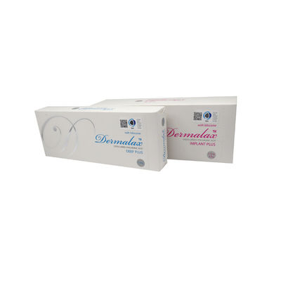 Dermalax Implant PLUS 2 strzykawki × 1,1 ml wypełniacza skóry z kwasem hialuronowym