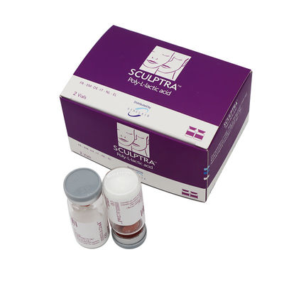Wspiera produkcję kolagenu Sculptra PLLA Poly-L-Lactic Demal Filler Butt face Injekcja sculptra
