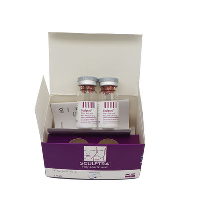 Wspiera produkcję kolagenu Sculptra PLLA Poly-L-Lactic Demal Filler Butt face Injekcja sculptra