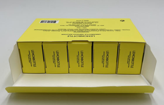 Roztwór tłuszczowy butelka cytrynowa 10 ml*5 Do rozpuszczania tłuszczu Rozpuszczony cellulit