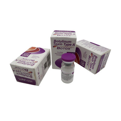 Allergan 100 IU roztwór soli Botox Hutox Rentox Innotox 50 IU 150 IU Zmarszczki czoła