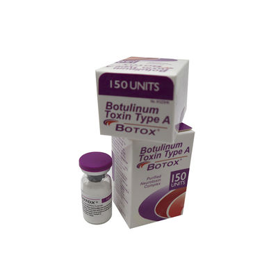 Allergan 100 IU roztwór soli Botox Hutox Rentox Innotox 50 IU 150 IU Zmarszczki czoła