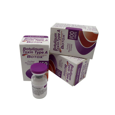 Allergan 100 IU roztwór soli Botox Hutox Rentox Innotox 50 IU 150 IU Zmarszczki czoła