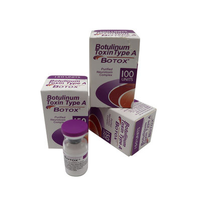 Allergan 100 IU roztwór soli Botox Hutox Rentox Innotox 50 IU 150 IU Zmarszczki czoła