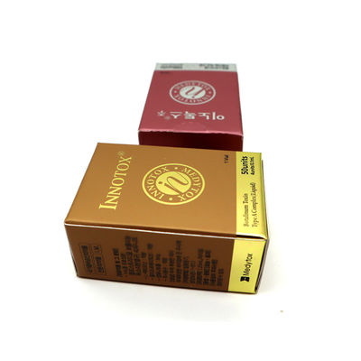 50 IU 100U 150UI 200U Botox Allergan Innotox Botulax Nabota Rentox Meditoxin Innotox