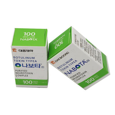50IU 100U 150UI 200U Botox Botulinum Toxin Typ A Innotox Botulax Nabota Rentox Meditoxin BTX