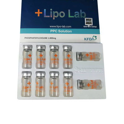 Lipo Lab Ppcs Solution do odchudzania ciała, wstrzykiwanie rozpuszczające tłuszcz, 10 fiolek