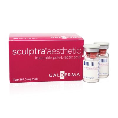 Poly-L-Lactic Acid Dermal Fillers Face Filler 150mg x 2 Vials for Wrinkle Filling and Facial Volume Restoration