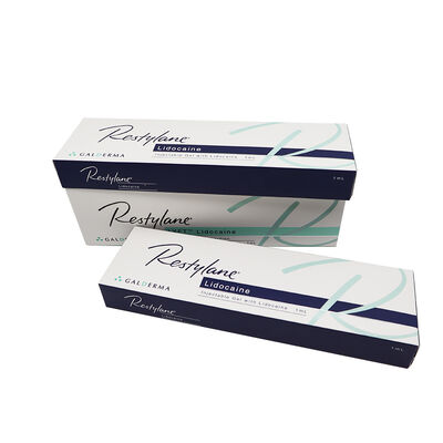 Wypełniacz skórny z kwasem hialuronowym przeznaczony do wygładzania zmarszczek i przywracania objętości skóry przy długotrwałej nawodnieniu i szczelności