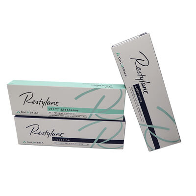 Wypełniacz skórny z kwasem hialuronowym do redukcji bruzd nosowo-wargowych, zmarszczek marionetki i skutecznego przywracania młodzieńczej objętości twarzy