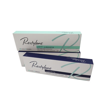 Wypełniacz skórny z kwasem hialuronowym do redukcji bruzd nosowo-wargowych, zmarszczek marionetki i skutecznego przywracania młodzieńczej objętości twarzy