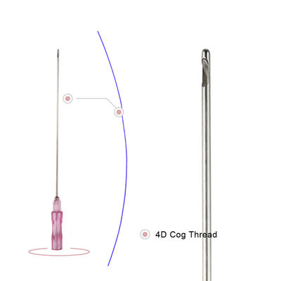 Białe gładkie nici Pdo Lifting Mono do twarzy 30g 14mm
