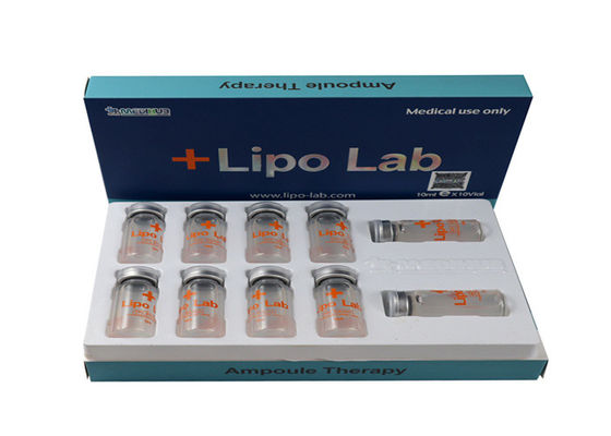 Lipo Lab Ppcs Rzut roztworu 8Ml x 10Vails Rozpuszczanie tłuszczu Wstrzyknięcie odchudzające Lipo Lab