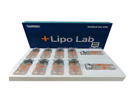 Lipo Lab Ppcs Rzut roztworu 8Ml x 10Vails Rozpuszczanie tłuszczu Wstrzyknięcie odchudzające Lipo Lab