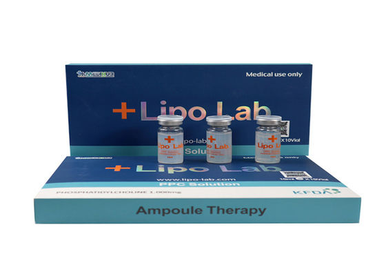 Lipo Lab Ppcs Rzut roztworu 8Ml x 10Vails Rozpuszczanie tłuszczu Wstrzyknięcie odchudzające Lipo Lab