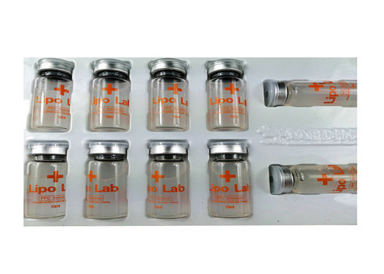 Lipo Lab Ppcs Rzut roztworu 8Ml x 10Vails Rozpuszczanie tłuszczu Wstrzyknięcie odchudzające Lipo Lab