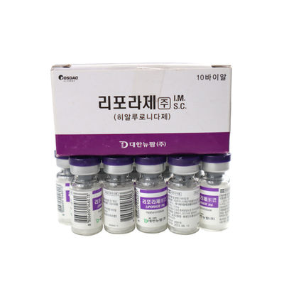 Korea Liporaza Hyaluronidaza 1500iu do rozpuszczania wypełniaczy skórnych