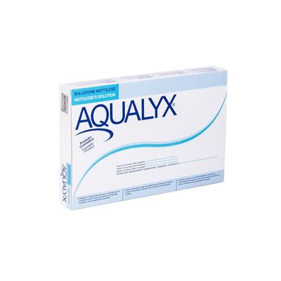 Aqualyx 10 X 8 ml fiolki Wstrzykiwacze rozpuszczalne w tłuszczu do twarzy i ciała