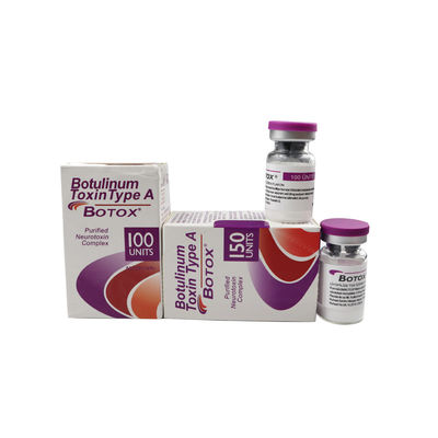 B 100iu 150iu Wstrzykiwanie toksyny botulinowej na zmarszczki Usunięcie pielęgnacji skóry