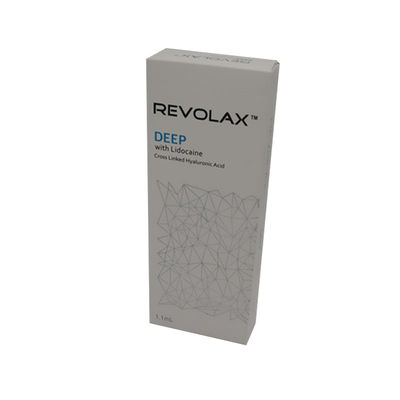 Wypełniacz skórny, wypełniacz do wstrzykiwań przeciw starzeniu HA 1.1 ml, Revolax FINE DEEP Sub-Q Wrinkles Filler