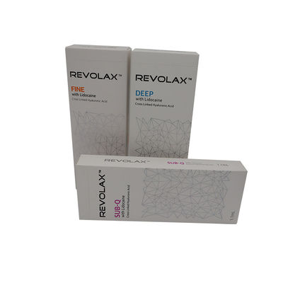 Wypełniacz skórny, wypełniacz do wstrzykiwań przeciw starzeniu HA 1.1 ml, Revolax FINE DEEP Sub-Q Wrinkles Filler