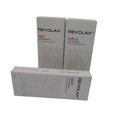 Wypełniacz skórny, wypełniacz do wstrzykiwań przeciw starzeniu HA 1.1 ml, Revolax FINE DEEP Sub-Q Wrinkles Filler