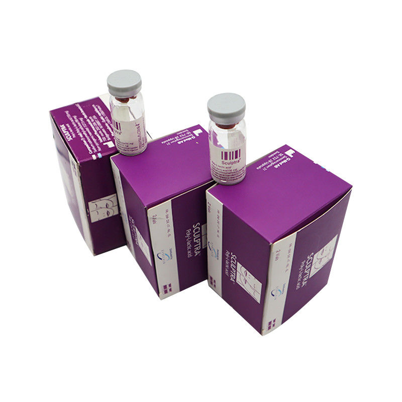 Wypełniacz do skóry przeciw starzeniu Wypełniacz do twarzy 2 fiolki X 5 ml kwasu poli- L- mlekowego 150 mg X2 fiolki Wypełniacz demalny