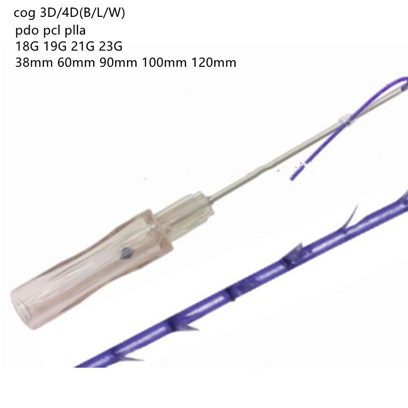 Polidioksanona Fio De Sutura Cannula Cog Koło kolczaste koło 2-1 3-1 4-1 5-1 3D 4D Lift Hilos Pdo podnoszenie nici