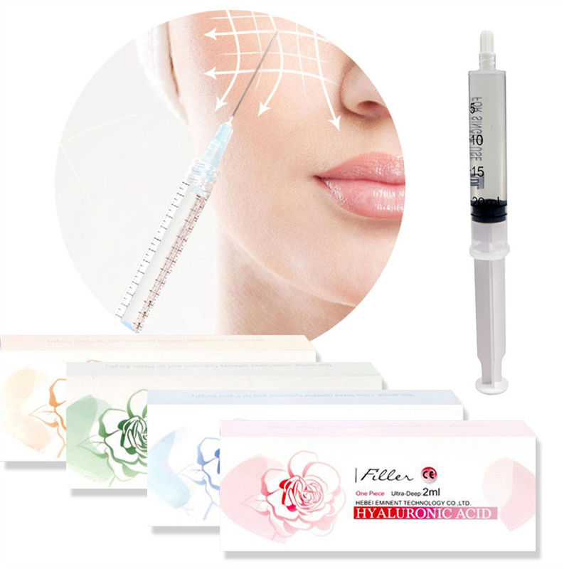 Wypełniacz skórny 1 ml 2 ml 3 ml 5 ml 10 ml 20 ml 50 ml HA Wypełniacz kwasu hialuronowego Wstrzykiwacz zmarszczki