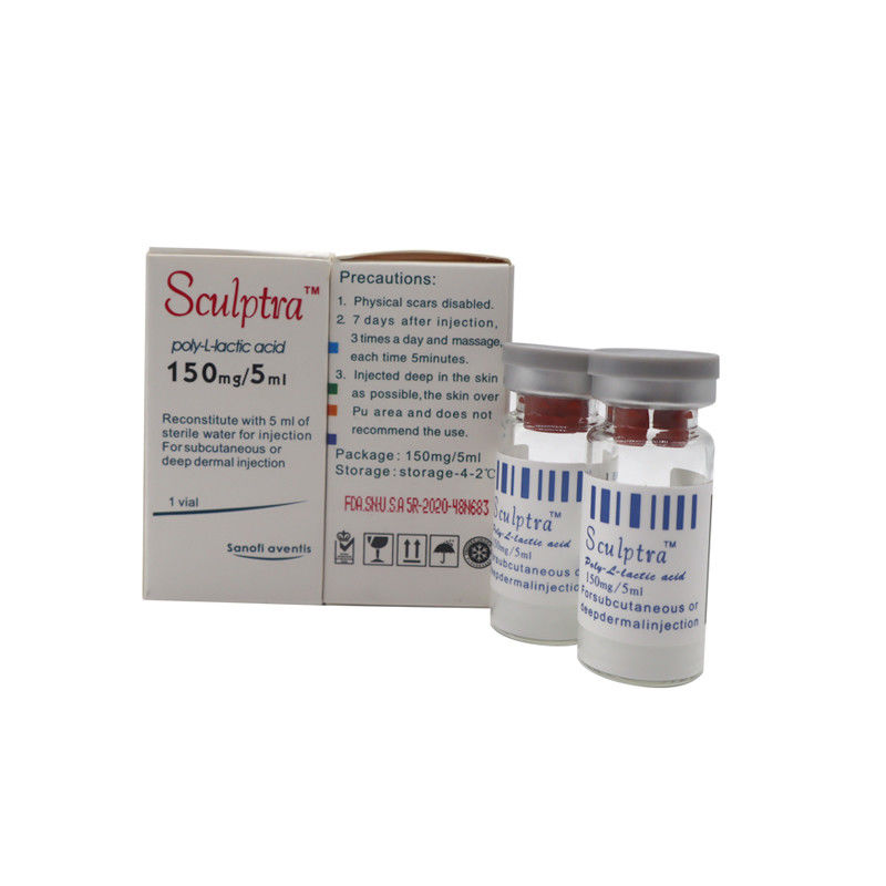 150 mg proszku PLLA poli- l- kwasu mlekowego 1 fiolka x5 ml wypełniacza demal