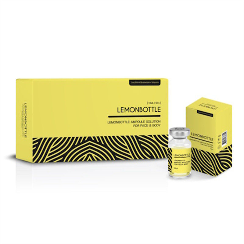 Lemon Bottle lipolab Lipoliza utrata masy ciała 10 ml X 5 utrata tłuszczu kabelline lemonbottle
