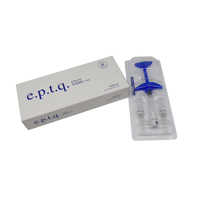 E. P. T. Q Korea Filler do twarzy Eptq S100 S300 S500 Wstrzyknięcie kwasu hialuronowego