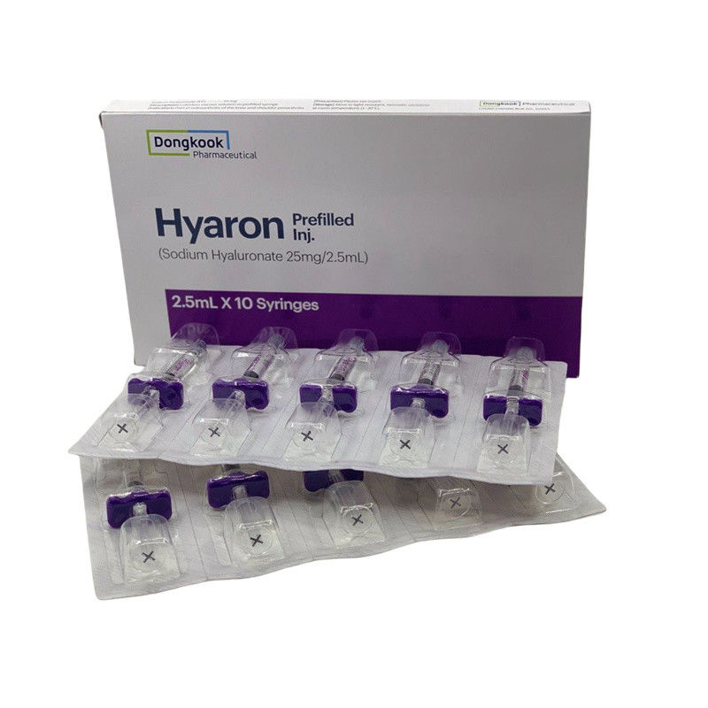 HYARON Skin Booster Glow KIT - 10 strzykawek X 2,5 ml wypełniacza kwasu hialuronowego