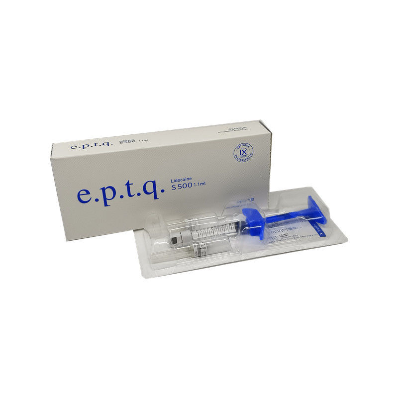 E.P.T.Q S500 1x1.1ml Gęsta tekstura kwas hialuronowy wypełniacz skórny do powiększania twarzy