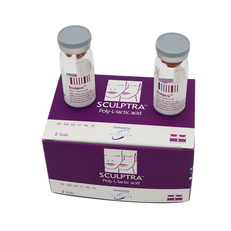 Wspiera produkcję kolagenu Sculptra PLLA Poly-L-Lactic Demal Filler Butt face Injekcja sculptra
