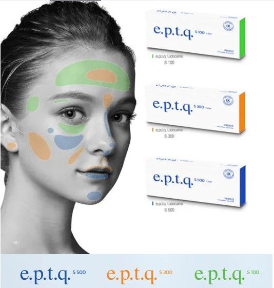 Filler Lip Injection Eptq Filler Collagen Injection Korea Celebrity Endorsement E.P.T.Q. Epitique S100 S300 Filler Znana marka CE-Approved Eptq Ha Filler