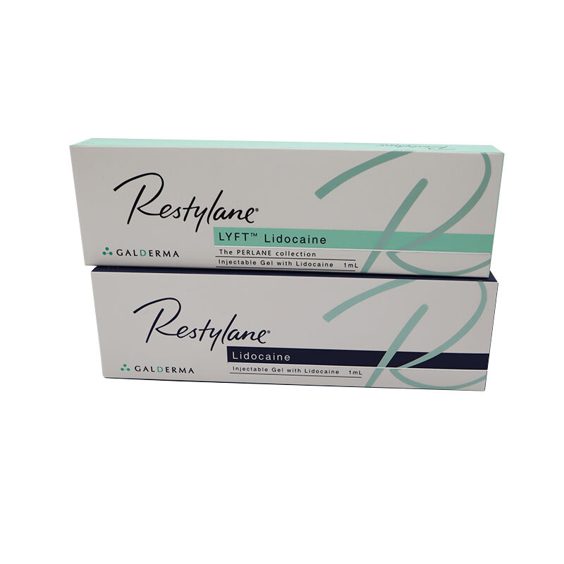 Wypełniacz skórny z kwasem hialuronowym do redukcji bruzd nosowo-wargowych, zmarszczek marionetki i skutecznego przywracania młodzieńczej objętości twarzy