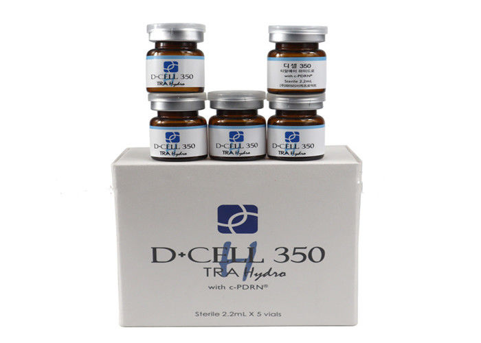 D Cell 350 Tra Zwrotka Kwas hialuronowy Wstrzykiwacz wypełniacz Wstrzykiwacze 2,2 ml X 5
