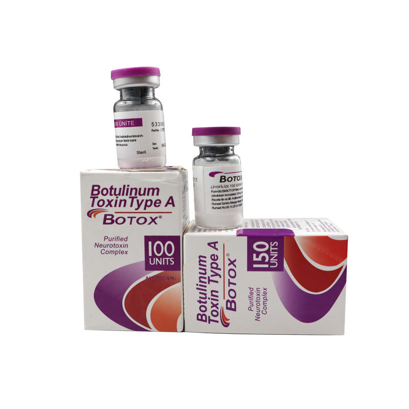 B 100iu 150iu Wstrzykiwanie toksyny botulinowej na zmarszczki Usunięcie pielęgnacji skóry
